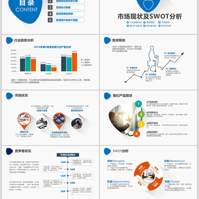 2020年藍色市場營銷策劃方案